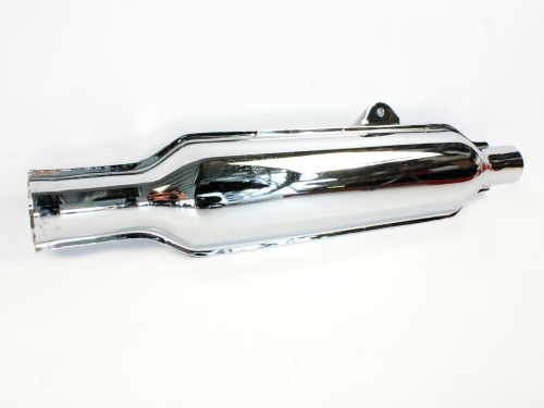 TŁUMIK JUNAK CHROM KRÓTKI 