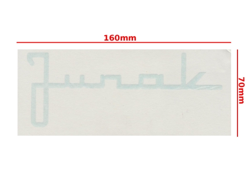 NAKLEJKA JUNAK ZBIORNIKA PALIWA SZABLON 