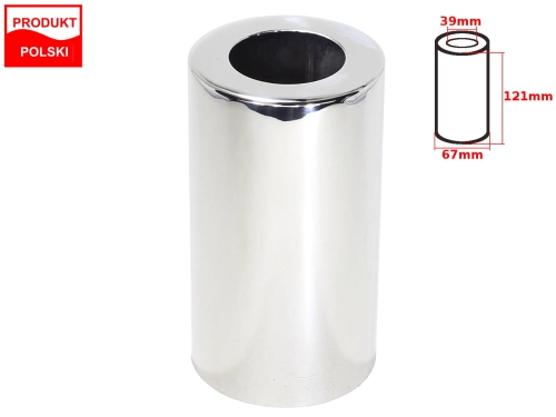 OSŁONA TELESKOPU JUNAK GÓRA TYŁ STAL NIERDZEW TI 