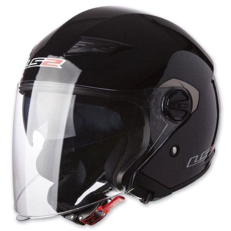 KASK LS2 OF569 TRACK SOLID GLOSS BLACK M 