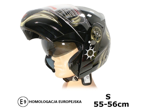 KASK MAX V-210 BLACK AVIATOR S 