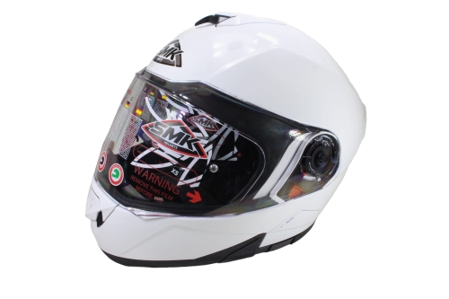 KASK SMK GLIDE GL100 BIAŁY SZCZĘKOWY M 