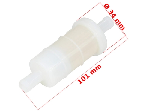 FILTR PALIWA UNIWERSALNY PAPIEROWY 8MM ROB 