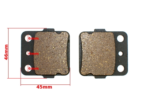 KLOCKI HAMULCA HONDA ATC250 TRX250 KAWASAKI KX80 