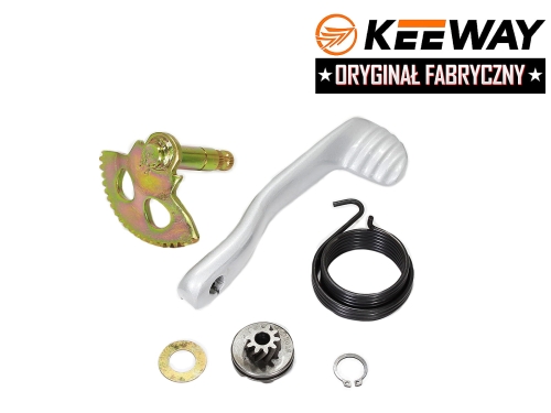 ZESTAW KOPNIAK PÓŁKSIĘŻYC ZABIERAK KEEWAY 50CC ORG 