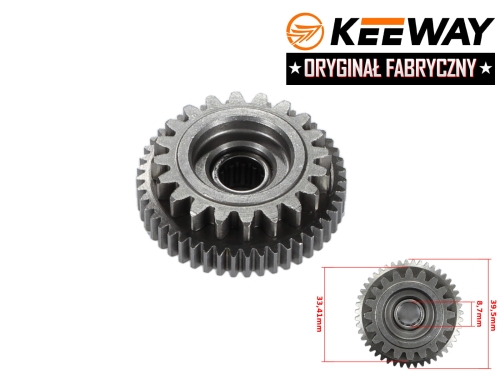 ZĘBATKA ROZRUSZNIKA MAŁA KEEWAY 50CC 2T ORYGINAŁ 