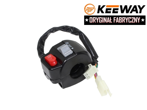 PRZEŁĄCZNIK ŚWIATEŁ KEEWAY HURRICAN 50 CC ORYGINA 