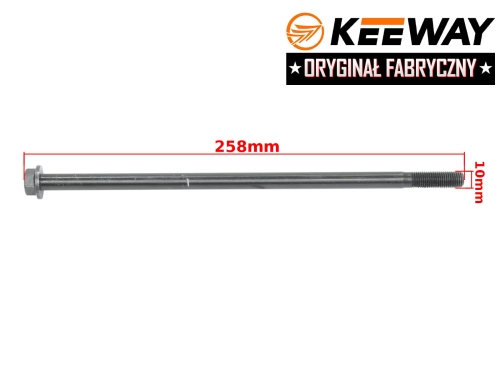 OŚ WAHACZA KEEWAY HURRICANE 50CC 2T ORYGINAŁ 