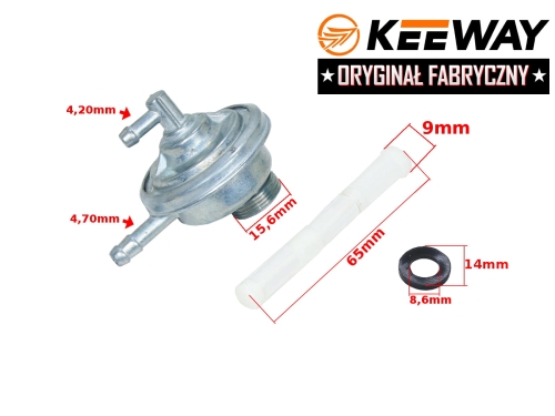 KRANIK PALIWA KEEWAY HURRICANE 50CC 2T ORYGINAŁ 