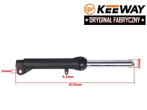 LAGA PRZÓD KEEWAY HURRICANE 50 2T PRAWA ORYGINAŁ 