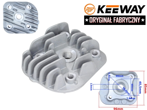GŁOWICA KEEWAY 50CC 2T HURRICANE ORYGINAŁ 