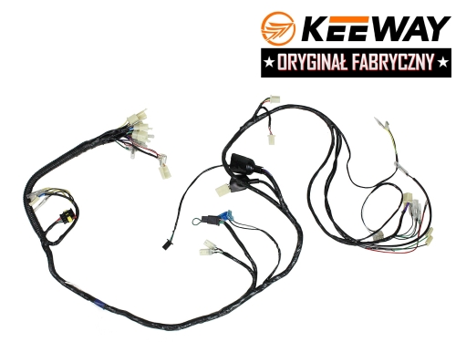 INSTALACJA ELEKTRYCZNA KEEWAY HURRICAN 50 ORYGINAŁ 
