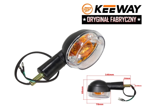 KIERUNKOWSKAZ KEEWAY HURRICAN PRAWY 50 2T ORYGINAŁ 