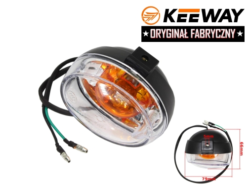 KIERUNKOWSKAZ KEEWAY HURRICANE PRZÓD LEWY ORYGINAŁ 