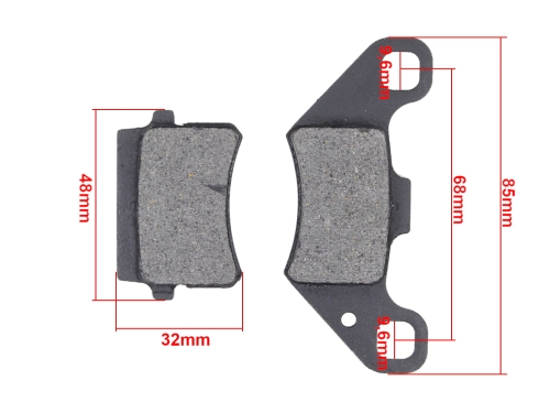 KLOCKI HAMULCA KEEWAY KPL 