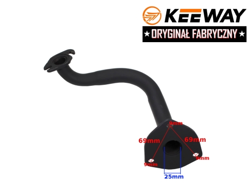 KOLANKO TŁUMIKA KEEWAY HURRICAN 50CC TUNING ORYGIN 