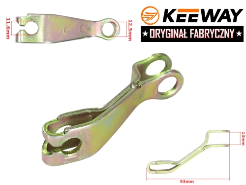 DŹWIGNIA ROZPIERAKA SZCZĘK KEEWAY HURICAN ORYGINAŁ 