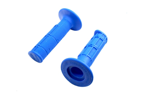 MANETKA KIEROWNICY NIEBIESKA CROSS ENDURO KOMPLET 