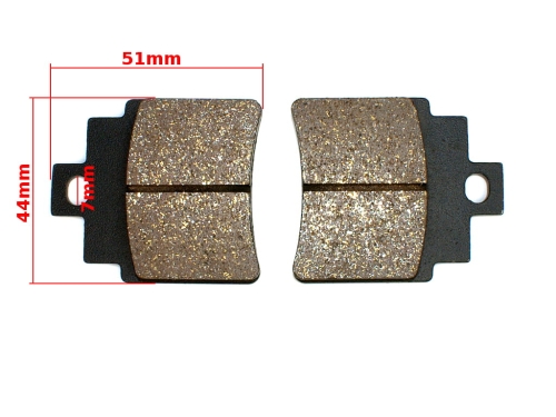 KLOCKI HAMULCA KYMCO GRAND DINK250 MXU250 GILERA25 