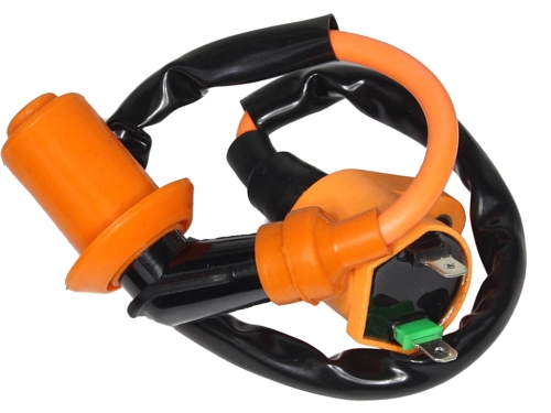 CEWKA ZAPŁONOWA GY6, KYMCO POMARAŃCZOWA Z FAJKĄ 