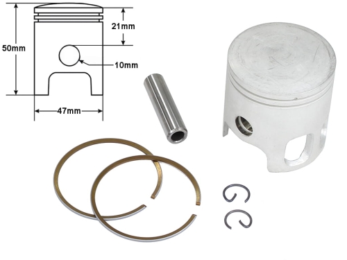 TŁOK MINARELLI AC VERTICALE 47mm TUNING TAIWAN 