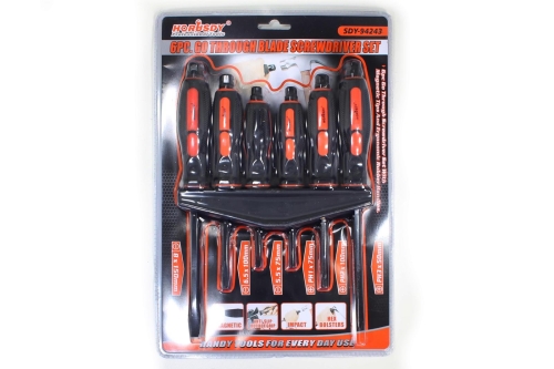 ZESTAW WKRĘTAKÓW UDAROWYCH 6 ELEMENTÓW 