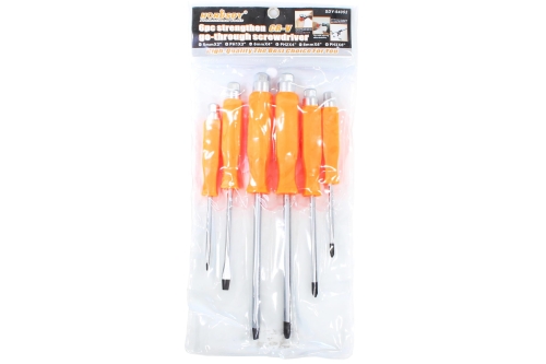 ŚRUBOKRĘT KRZYŻAKOWY KOMPLET 6 SZTUK 