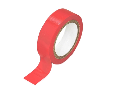 TAŚMA IZOLACYJNA CZERWONA PVC 9 METRÓW 