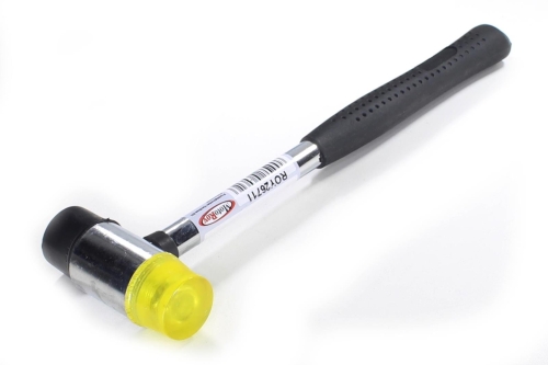 MŁOTEK MAŁY Z GUMOWYMI KOŃCÓWKAMI 