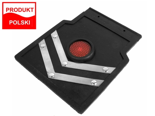 CHLAPACZ GUMOWY Z ODBLASKIEM 