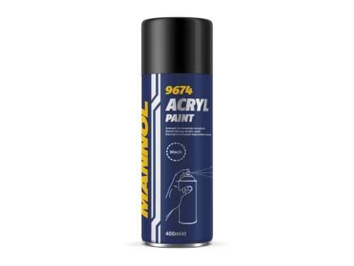 ŚRODEK ACRYL BLACK PAINT MANNOL 400ml 9674 