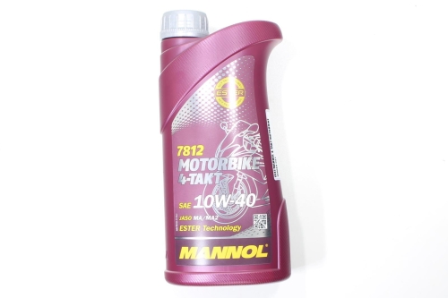 OLEJ MANNOL 4-TAKT MOTORBIKE 10W40 1L 7812 