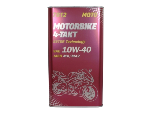 OLEJ MANNOL 4-TAKT MOTORBIKE 10W40 4L M 7812 