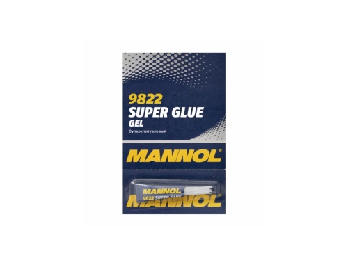 KLEJ SUPER GLUE MANNOL GEL 3gr 