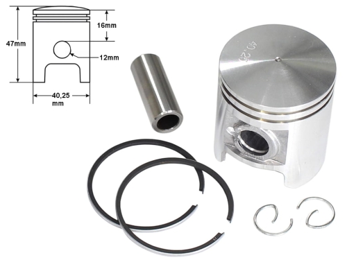 TŁOK PEUGEOT BUXY 0,25 1-SZLIF 