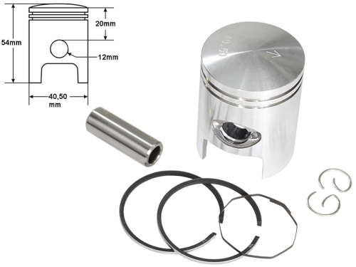 TŁOK PIAGGIO TYPHOON 40,50 2-SZLIF 