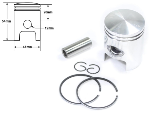 TŁOK PIAGGIO TYPHOON AIR COOL 50CC 41MM STD 