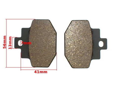 KLOCKI HAMULCA PIAGGIO VESPA GTX125/180 12