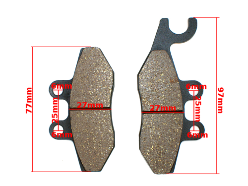 KLOCKI HAMULCA PIAGGIO/VESPA-Fly 50 GTS 125 Super 