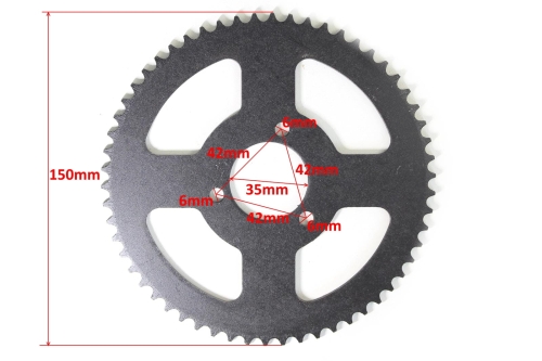 ZĘBATKA TYŁ POCKET T8F 58z HB 