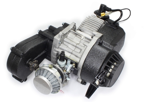 SILNIK Z PRZEKŁADNIĄ POCKET QUAD CROSS 49CC HB 