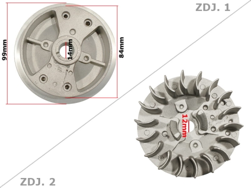 MAGNETO KOŁO ZAMACHOWE POCKET WIN 