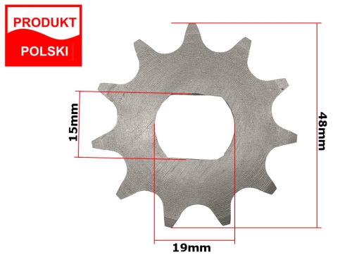 ZĘBATKA PRZÓD SIMSON S51 11z W 