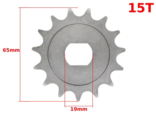 ZĘBATKA PRZÓD SIMSON S51 15Z ML 