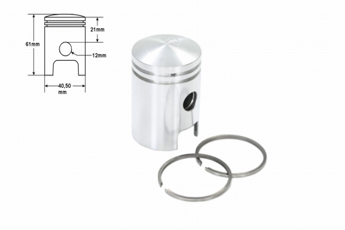TŁOK SIMSON S50 40,50 R2 Z PIERŚCIENIAMI 