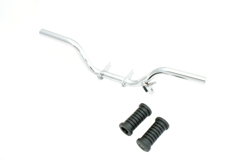 PODNÓŻEK KIEROWCY SIMSON CHROM Z MOC STOPKI KPL. 