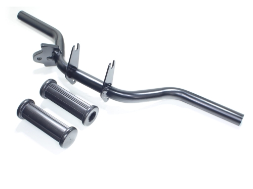 PODNÓŻEK KIEROWCY SIMSON CZARNY Z MOC. STOPKI KPL. 