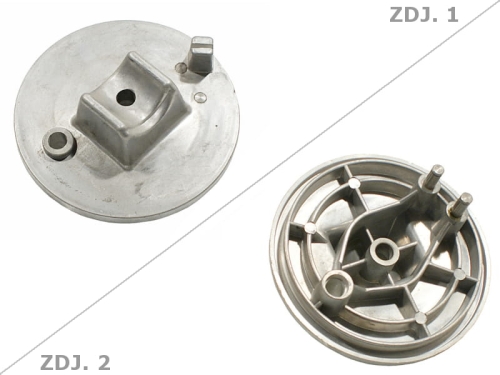 POKRYWA PIASTY UCHWYT SZCZĘK PRZÓD SIMSON S51 DE 