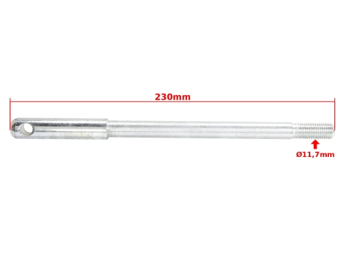 OŚKA KOŁA PRZÓD SIMSON S50 S51 S70 SR50 SR80 ML 