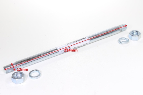 OŚKA WAHACZA SIMSON S51 Z NAKRĘTKAMI TB 